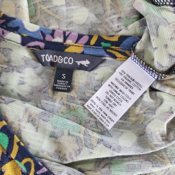 Toad & Co Cue Wrap Road Tripper Wrap Navy Garden Small - Picture 9 of 9